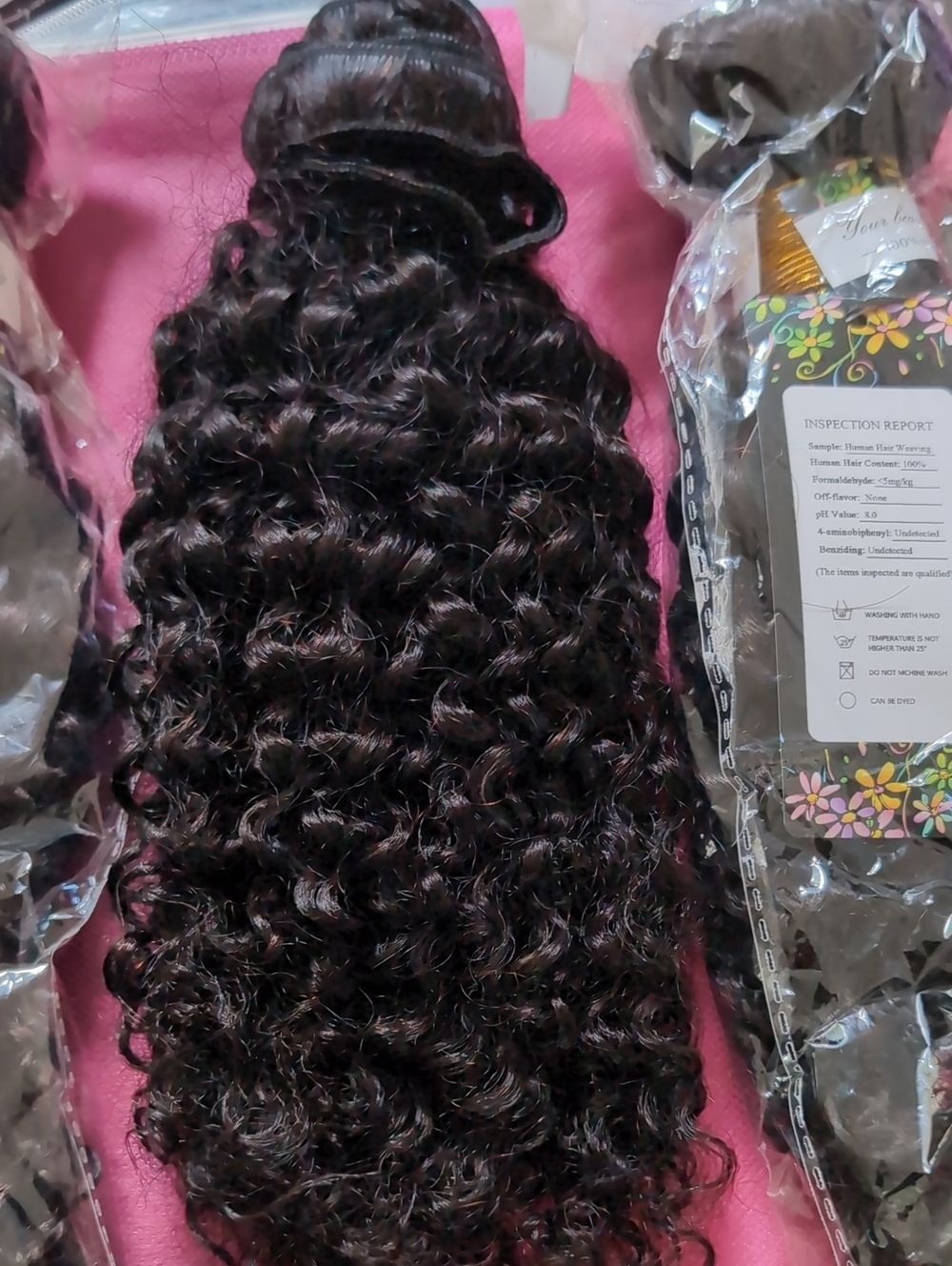 Deep Curly Black Women’s Hair Weave – Natural Luster